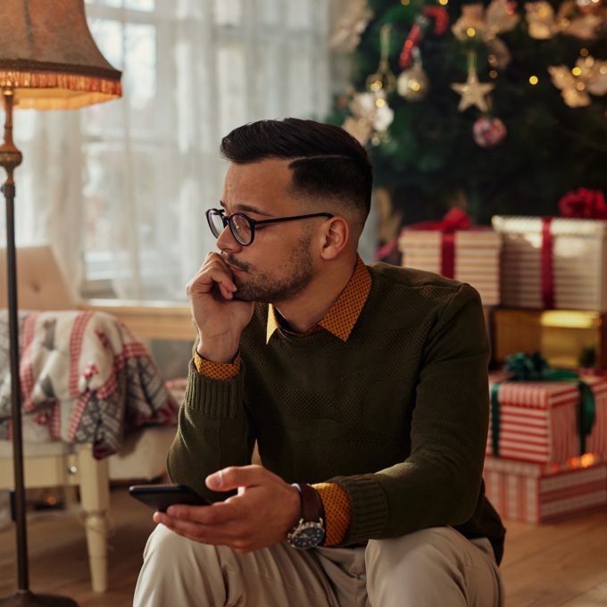 Making arrangements for children at Christmas